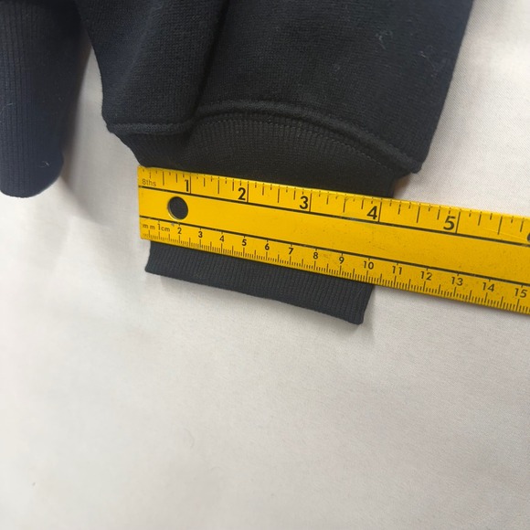 Wild Fable Black Hoodie Disco Ball Star Print Pullover Size M Y2K Rhinestone 70s - Picture 13 of 16